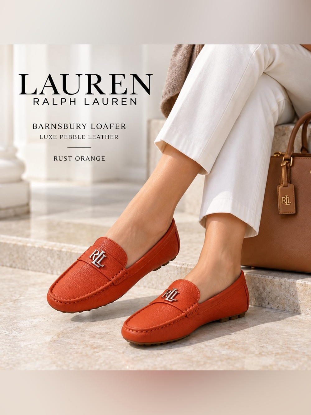 NWT Lauren Ralph Lauren Barnsbury loafers.